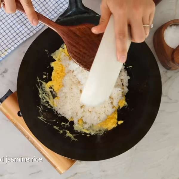 Egg-Fried in a Frying Pan