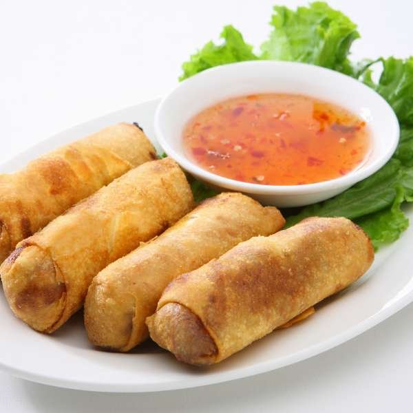 Fry Egg Rolls in a Pan