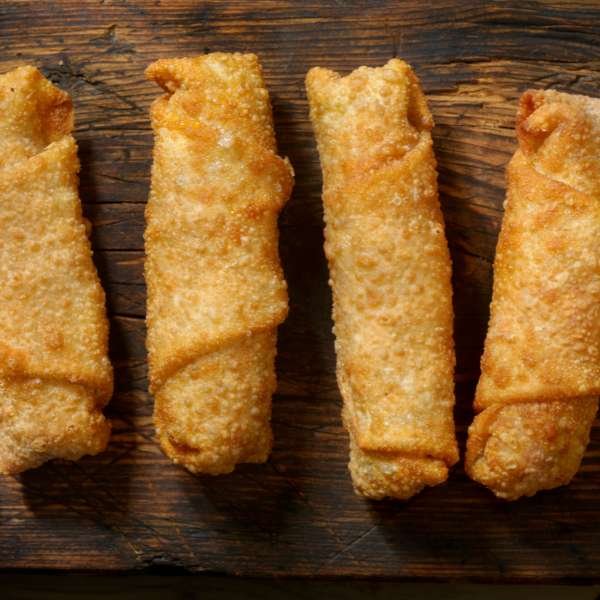 Fry Egg Rolls in a Pan