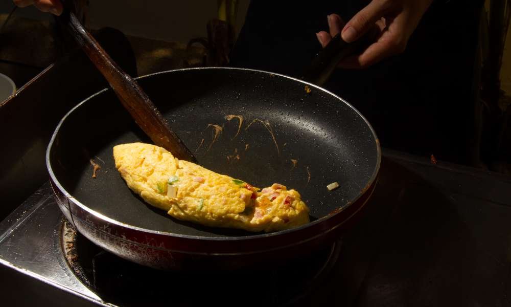 Cook Egg Beaters in a Frying Pan
