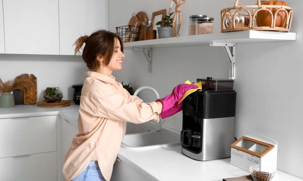 how to clean Bonavita coffee maker