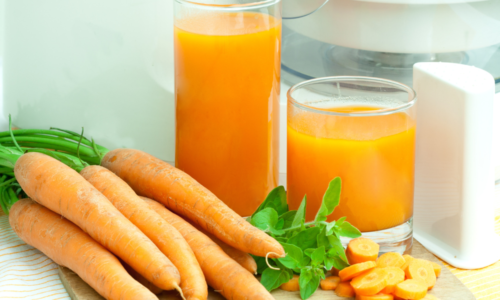make carrot juice without a juicer