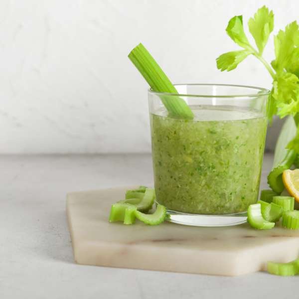 Glass of Fresh Celery Juice